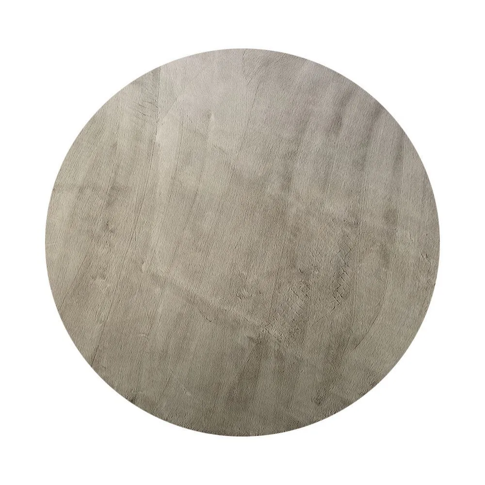 Tapete para Quarto Ou Sala Redondo 2,00X2,00M Epic - Cinza