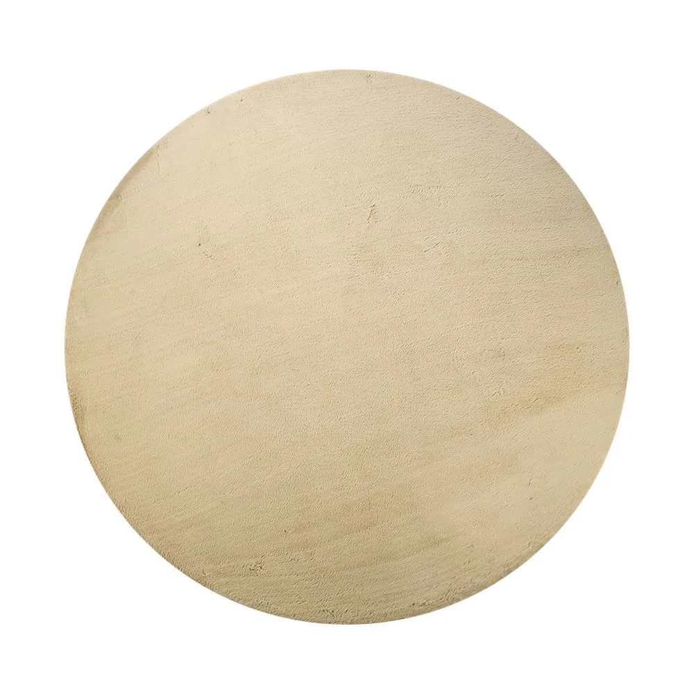 Tapete para Quarto Ou Sala Redondo 2,00X2,00M Epic - Marfim