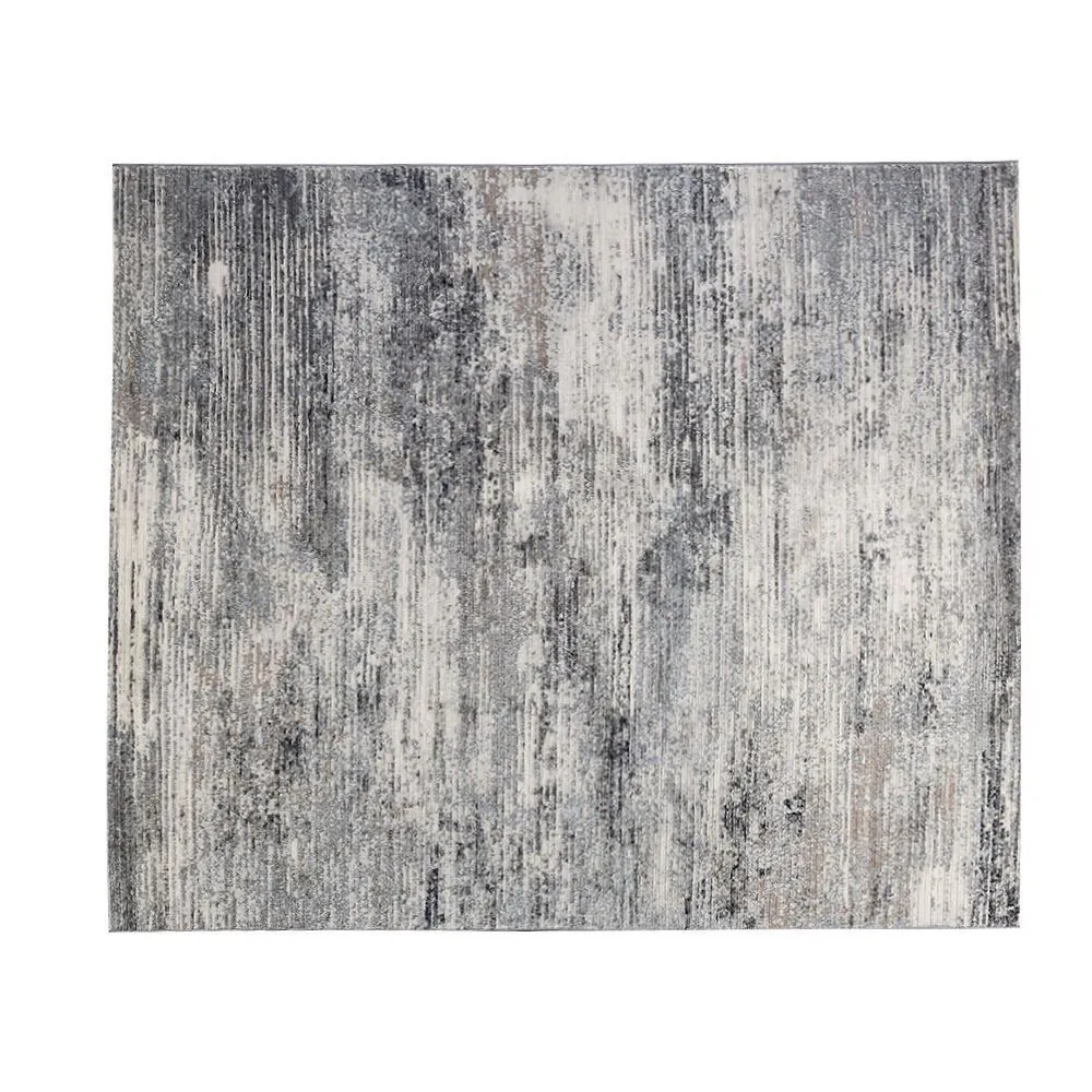 Tapete para Quarto e Sala Platinium 2,00X2,50 M - Cinza e Azul