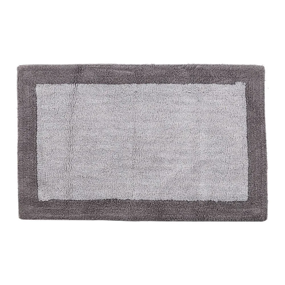 Tapete para Banheiro 50X80 Cm Sorrento - Cinza