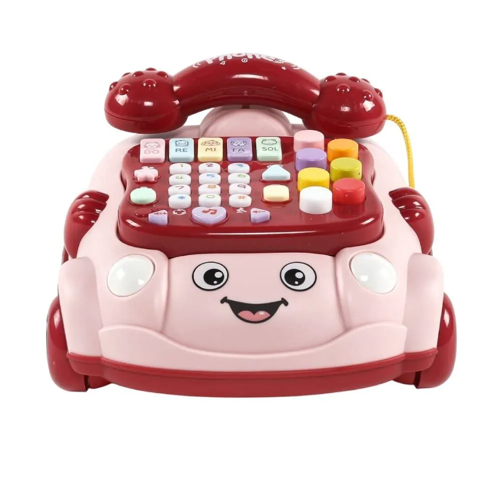Telefone Interativo Musical Rosa Baby - HBR0725