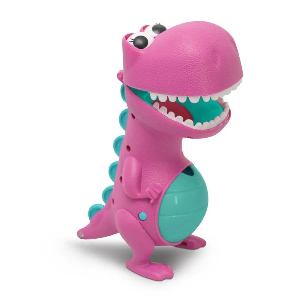 Brinquedo Dinossauro Tina Rex Papa Tudo Elka - 1299