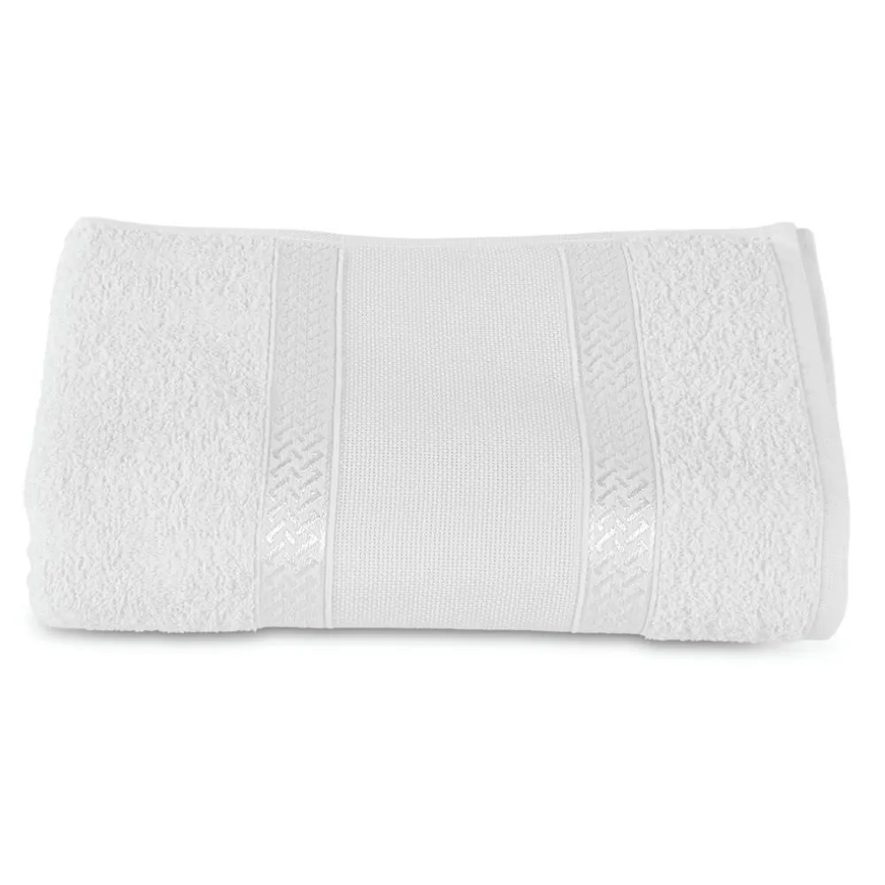 Toalha de Banho 100% Algodão Creative 1 Pç - Branco