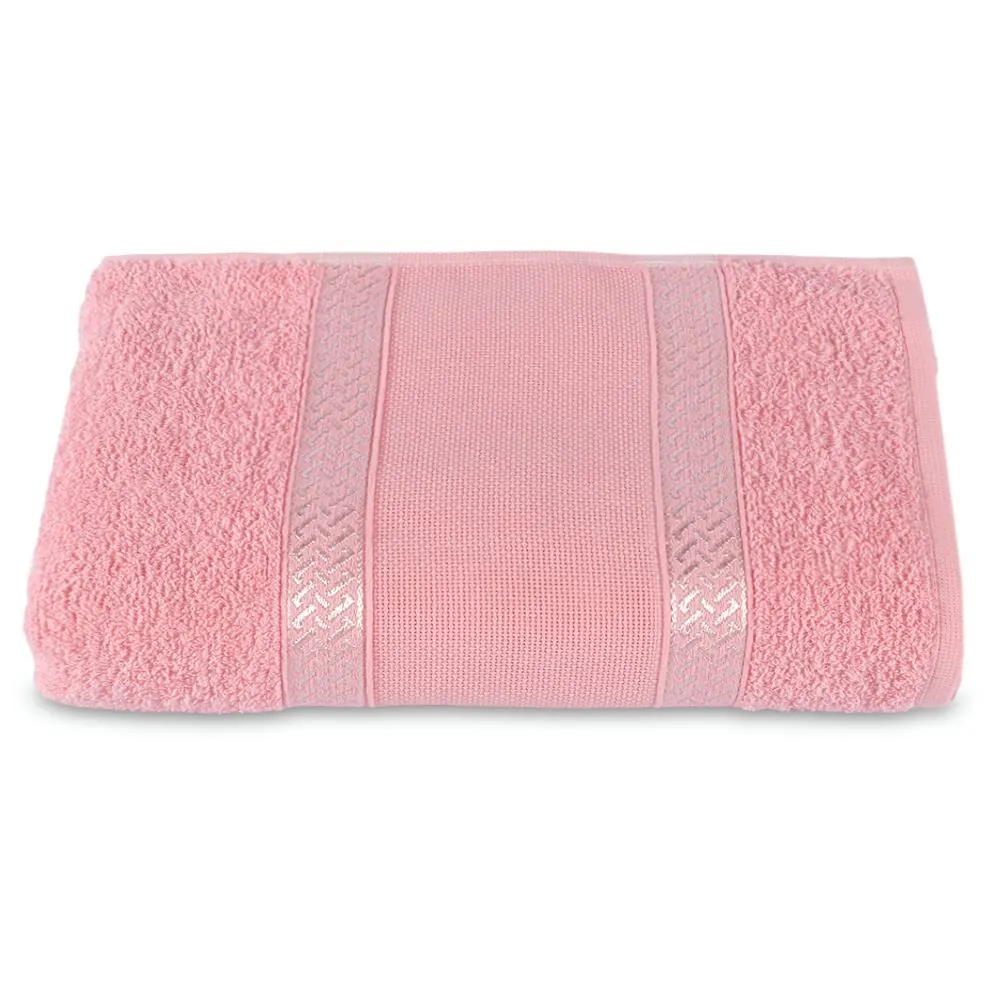 Toalha de Banho 100% Algodão Creative 1 Pç - Rosa