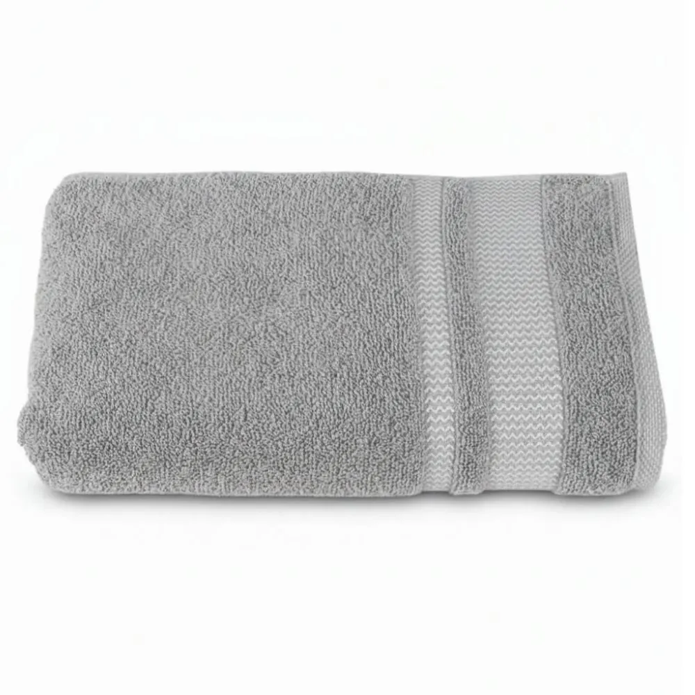 Toalha de Banho 70Cm X 1,40M Valência - Prata