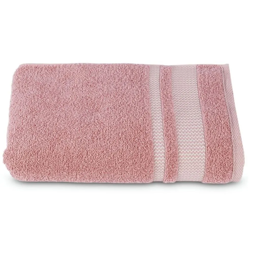 Toalha de Banho 70Cm X 1,40M Valência - Rosa Brisa