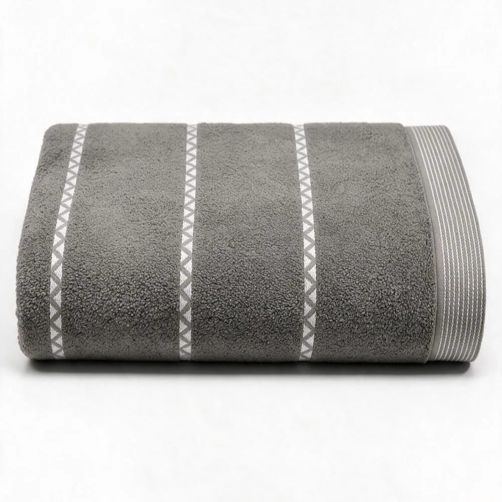 Toalha de Banho Linea - Cinza Onix
