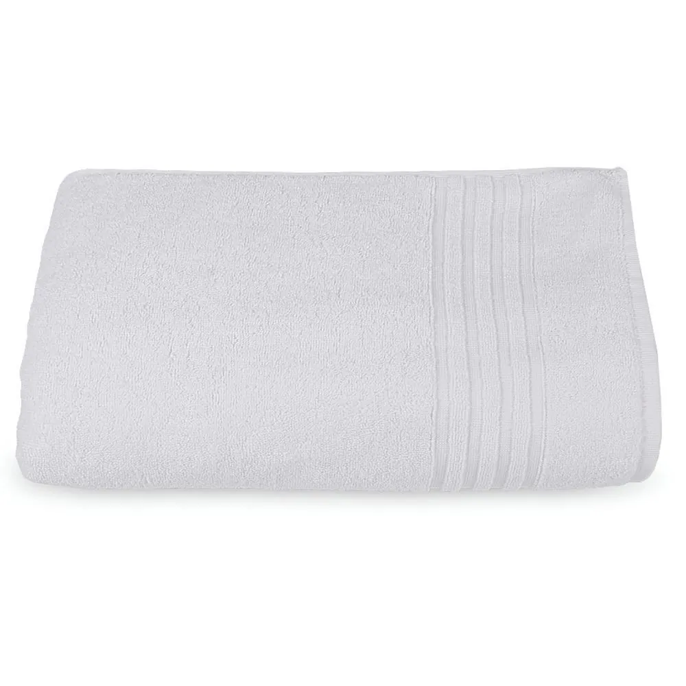 Toalha de Banho Luxo Linha Hotel - Branco