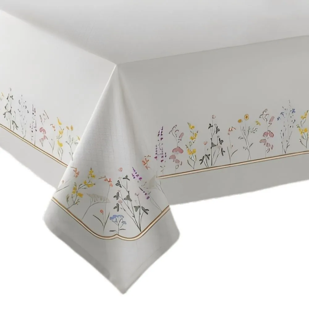 Toalha de Mesa 1,40 X 1,40M Clean Renova Döhler - Floral Boho