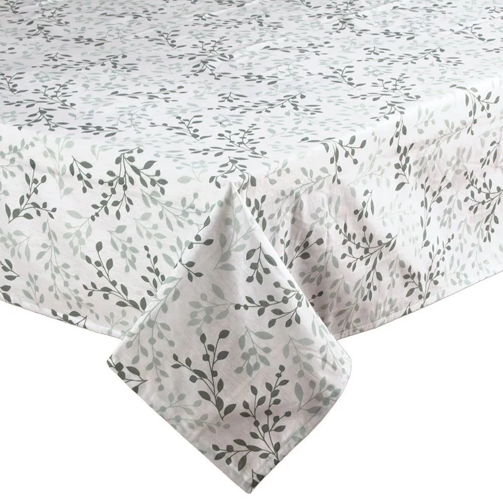 Toalha de Mesa 1,40M X 1,40M by Lepper - Folhas Verdes