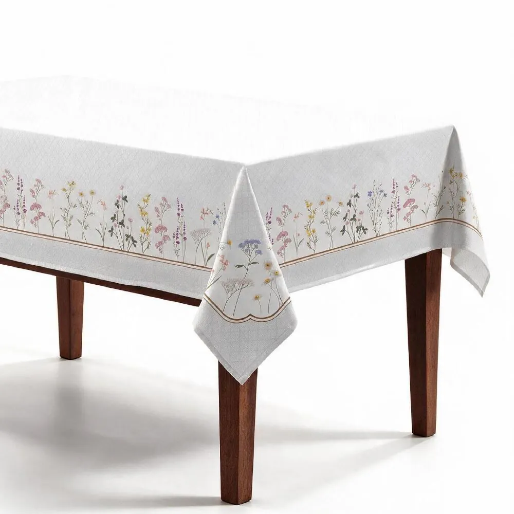 Toalha de Mesa 1,60 X 2,70 m Clean Döhler - Floral Boho