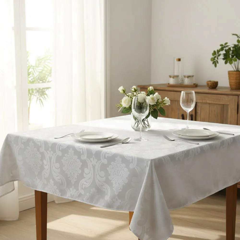 Toalha de Mesa 2,00M X2,00M Elegance - Branco
