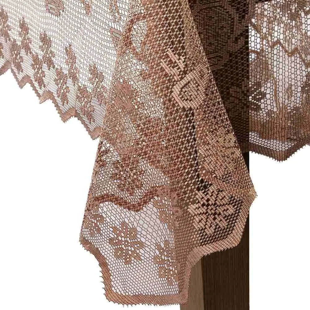 Toalha de Mesa Arabesco Bule 1,50M X 2,20M - Taupe