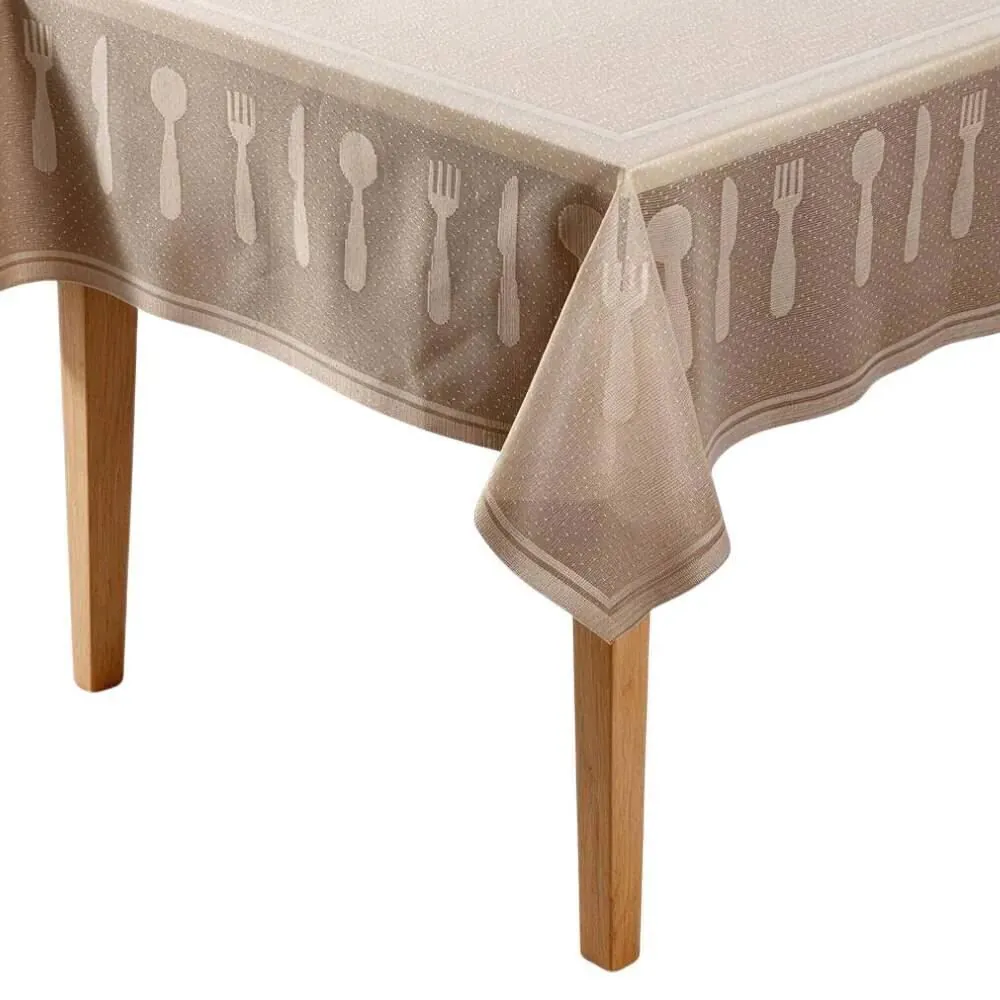 Toalha de Mesa Retangular 150X220m Madri - Bege