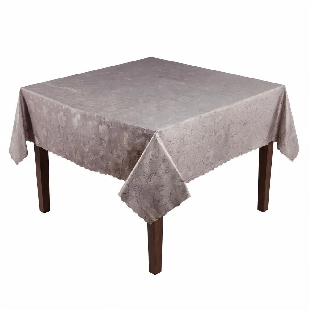 Toalha de Mesa Térmica 1,38X1,38 m Salehtex - Bege