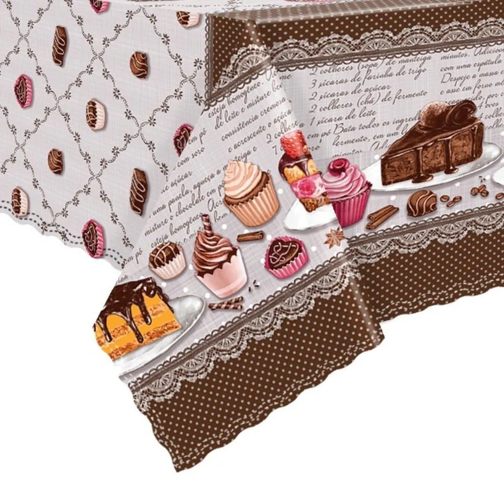 Toalha de Mesa Térmica 1,38M X 2,10M Salehtex - Confeitaria