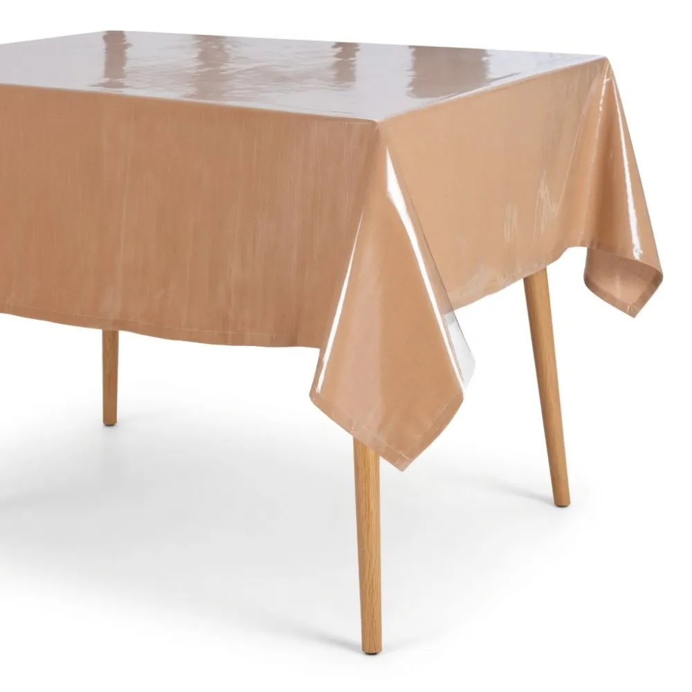 Toalha de Mesa Transparente Retangular Salehtex - 1,40x2,10m