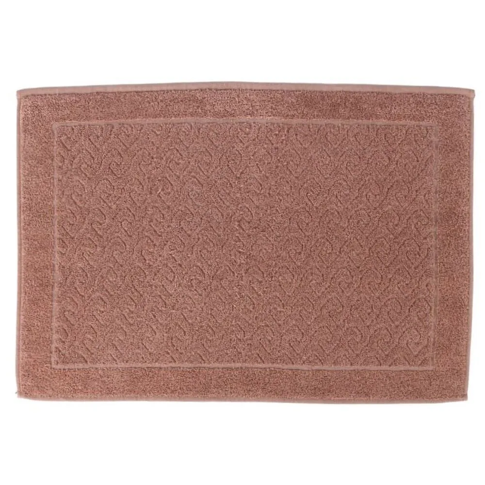 Toalha de Piso para Banheiro 45X68cm Spazio - Malva Doce