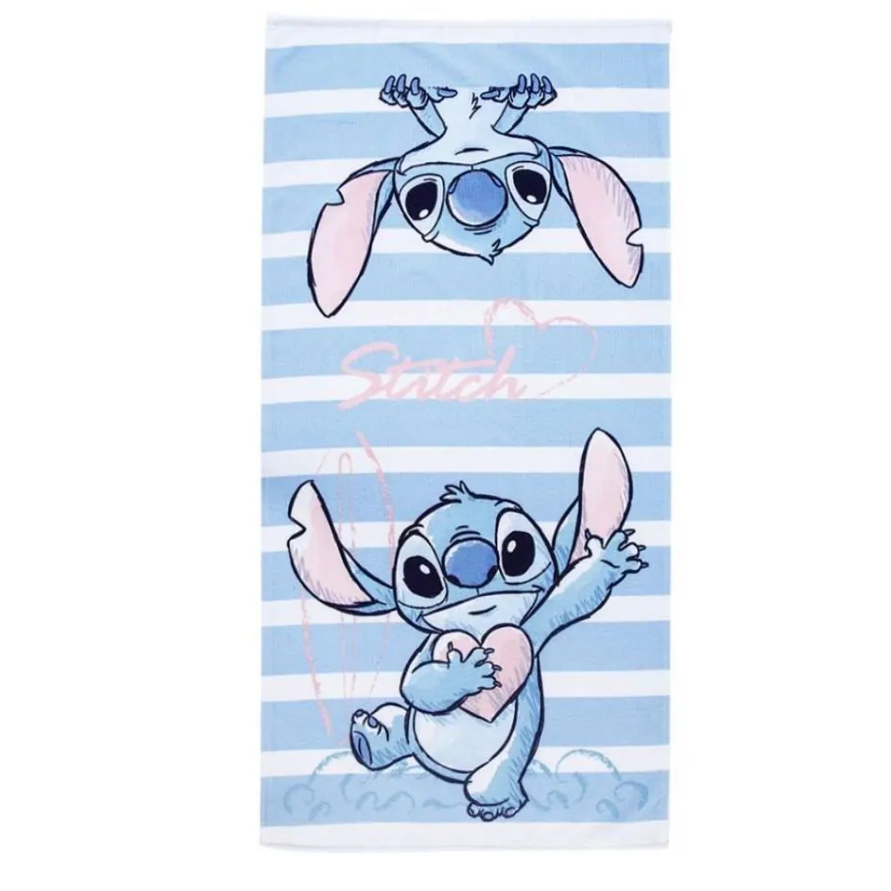 Toalha de Praia Infantil Aveludada Lepper 1 Pç - Stitch
