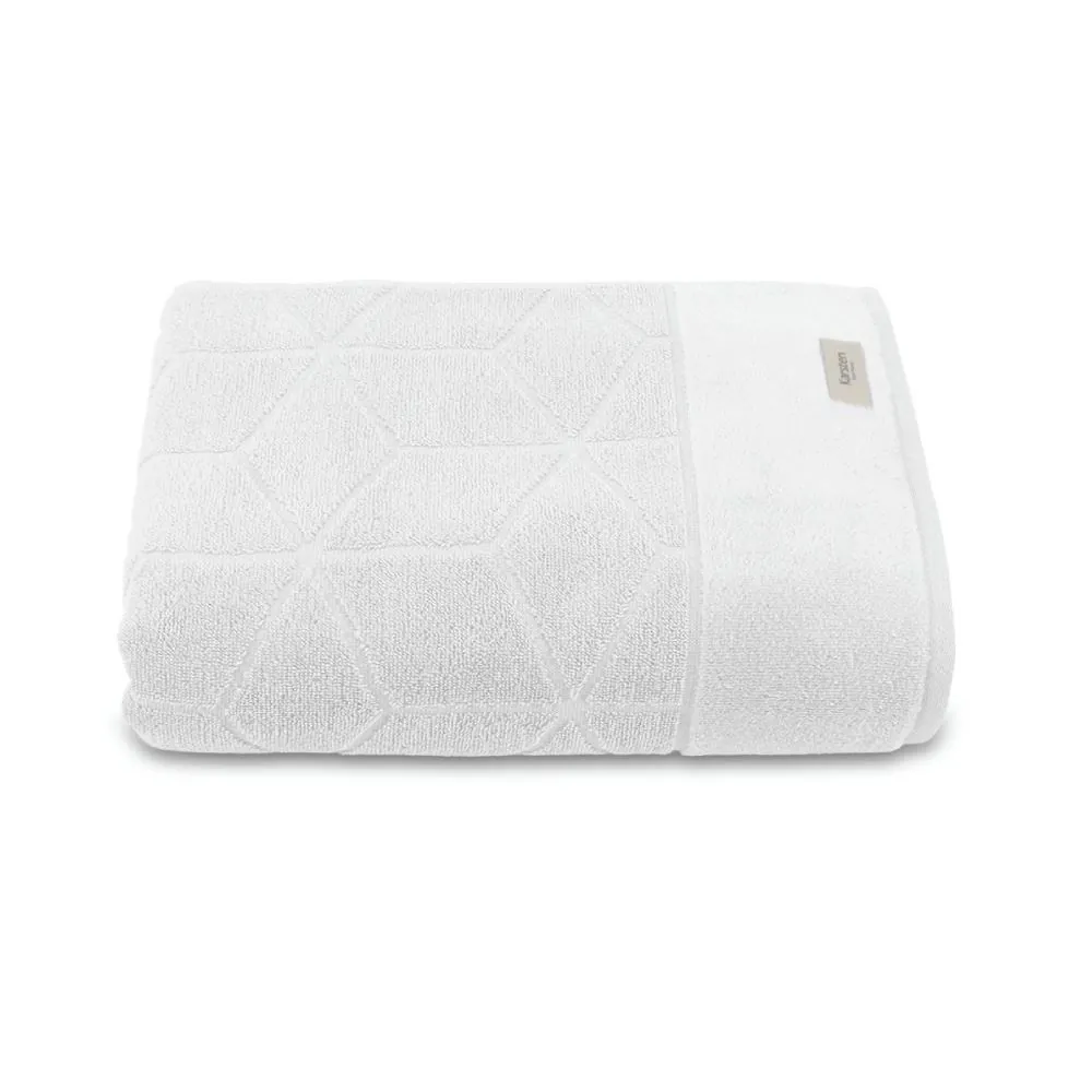 Toalha de Rosto 100% Algodão Ibiza Karsten by - Branco