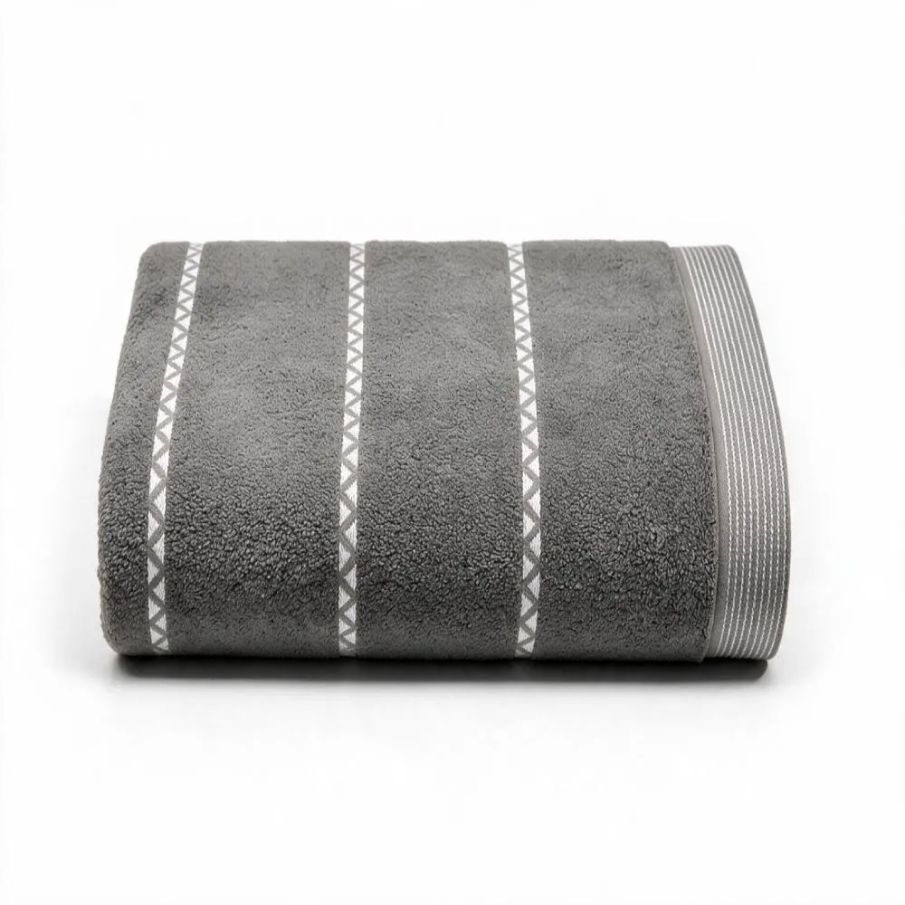 Toalha de Rosto Linea - Cinza Onix