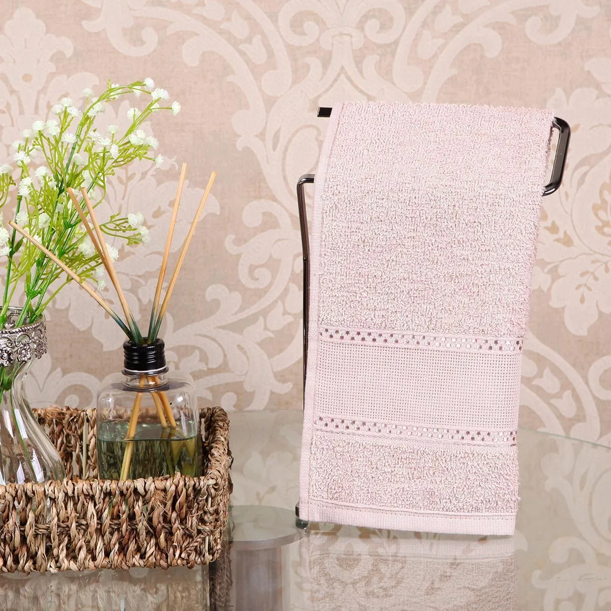 Toalha Social Lavabo - Bege