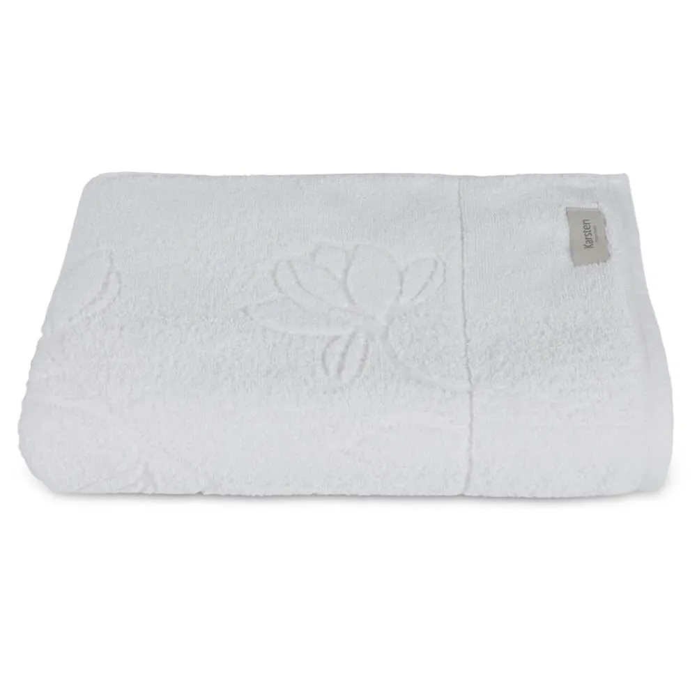 Toalha Super Banho 100% Algodão Belize Karsten by - Branco