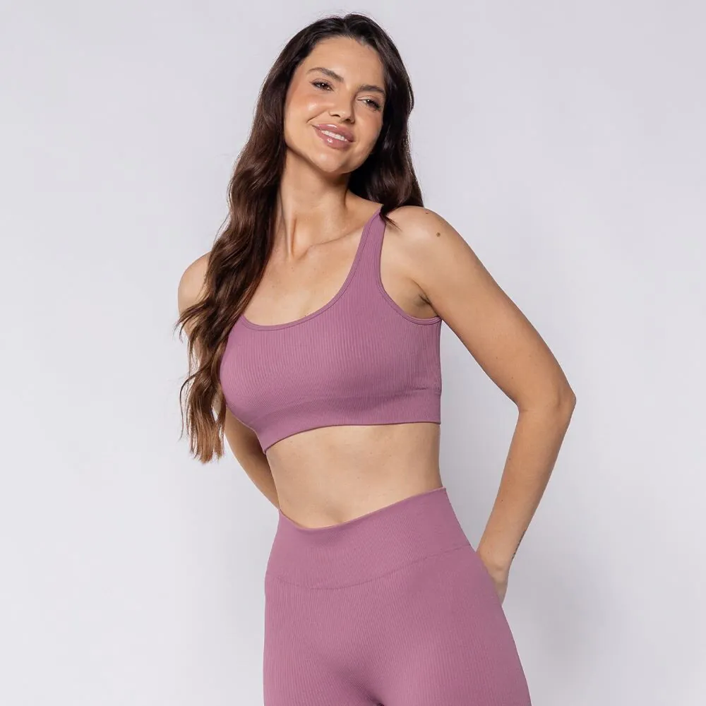 Top Feminino Fitness Sem Costura Scream Viena