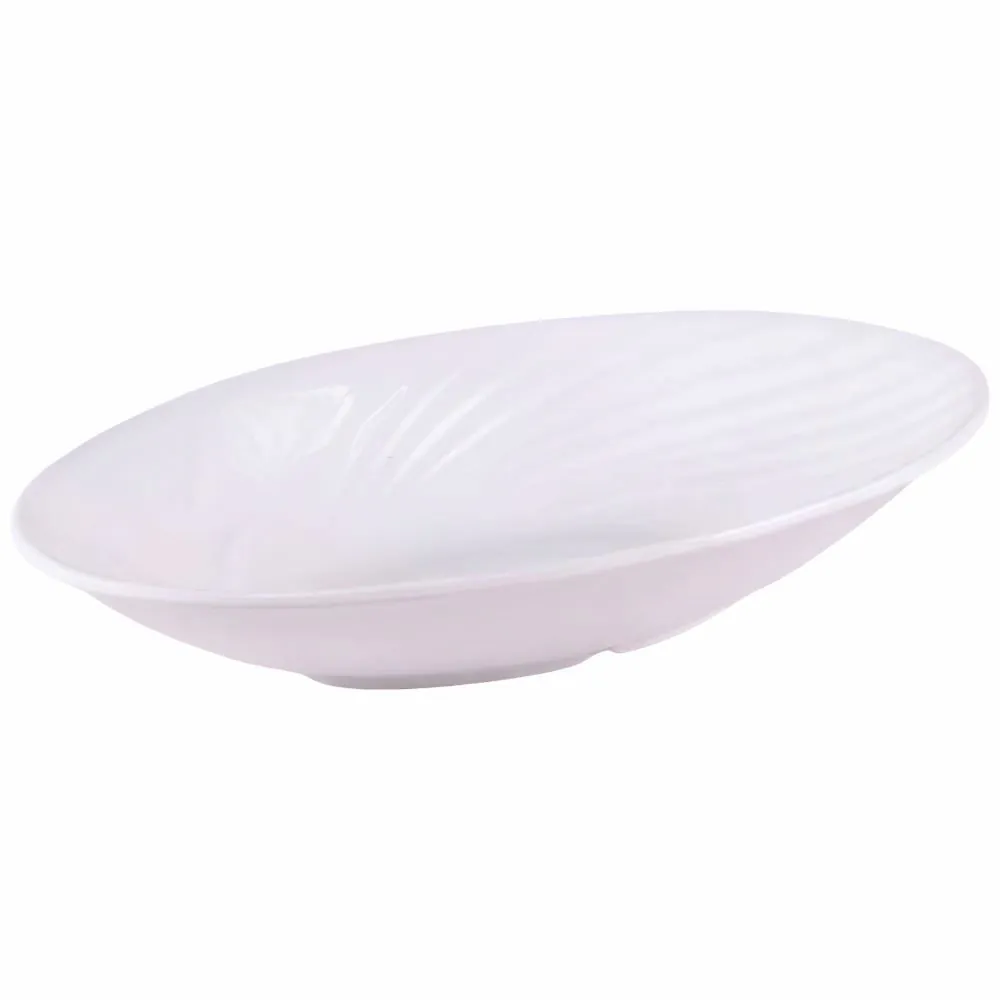 Travessa Oval Melamina Napoli 1,3 Litros - Branco