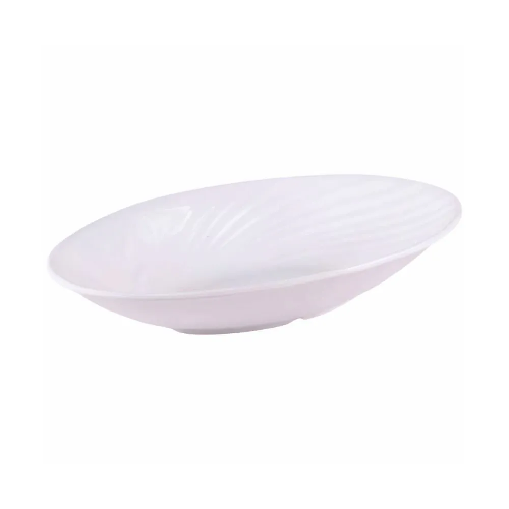 Travessa Oval Napoli Melamina 700Ml - Branco