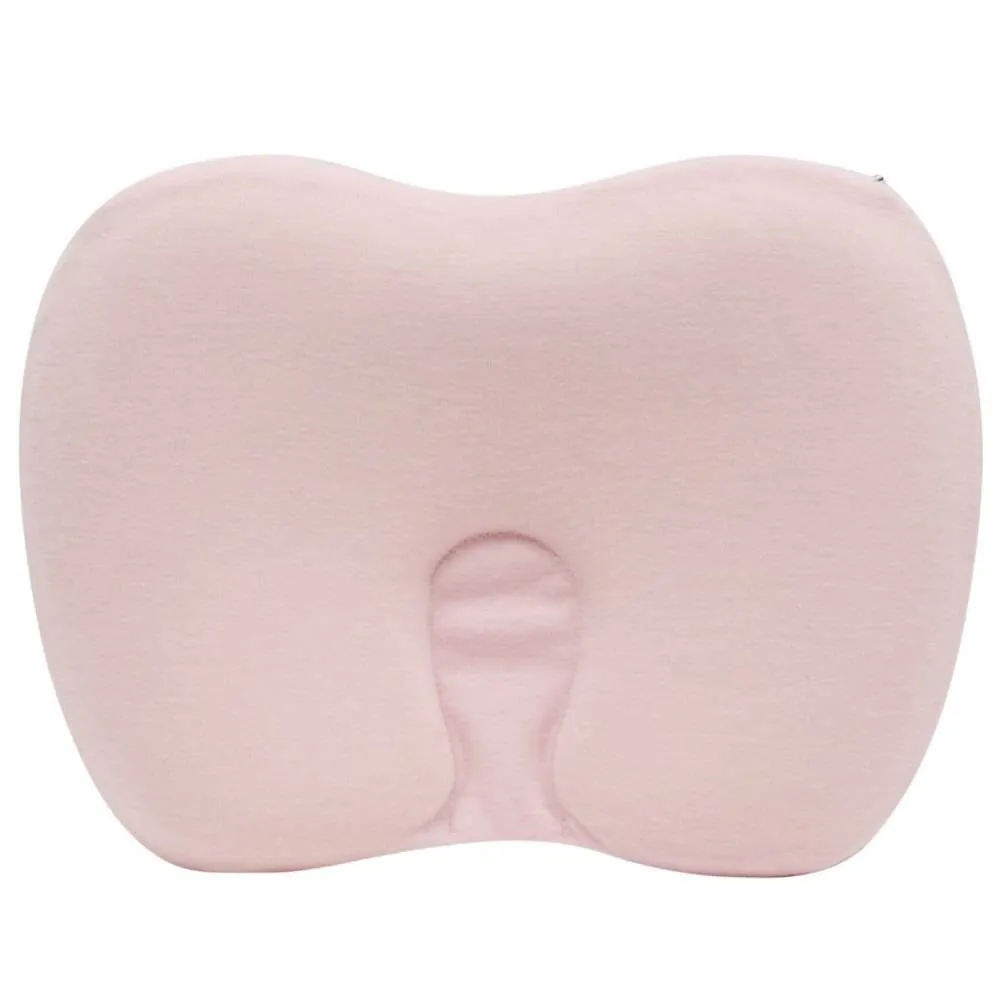 Travesseiro Anatômico Viscoelástico Hipoalérgico Buba 28Cm - Rosa Claro