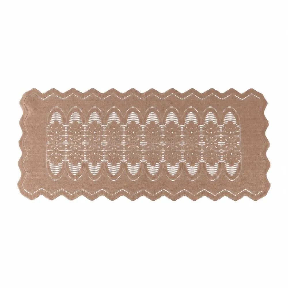 Trilho de Mesa 50Cm X 1,25M Arabesco - Bege