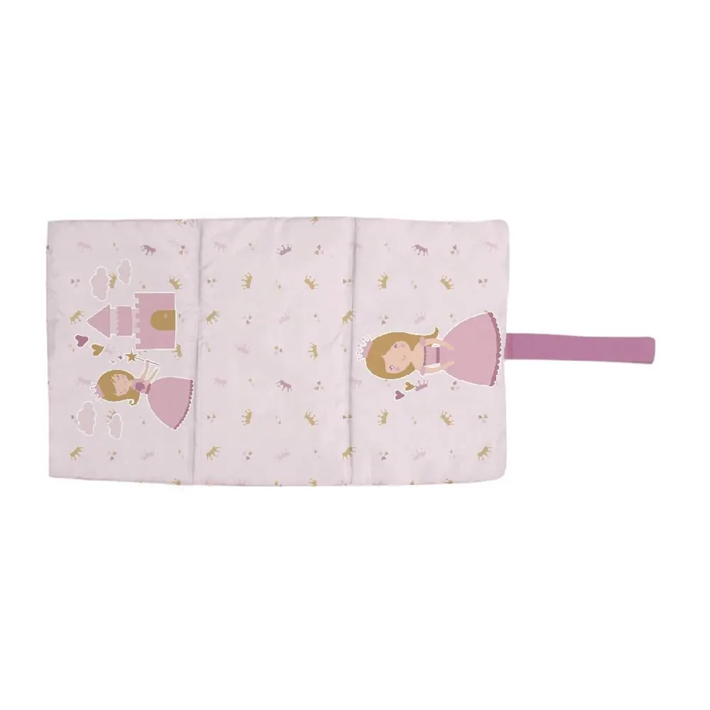 Trocador de Fraldas para Bebê Impermeável Baby - Princesa