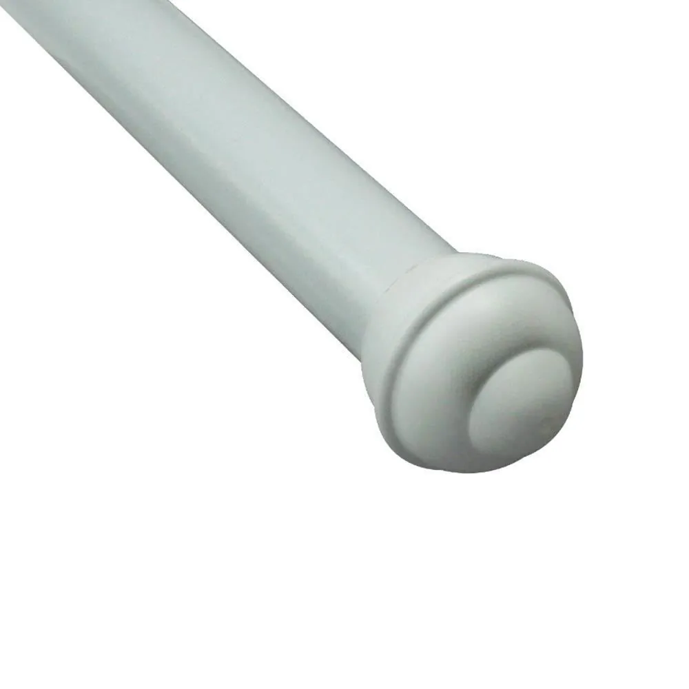 Varão de Cortina 1,5 m Grosso Fosco - Branco Fosco