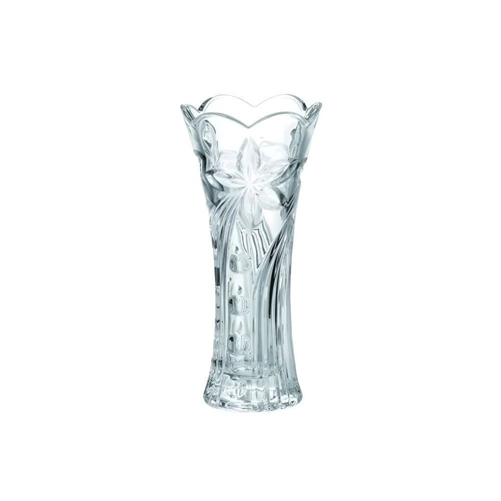 Vaso de Vidro Hebe Hauskraft 19,5 Cm - Transparente