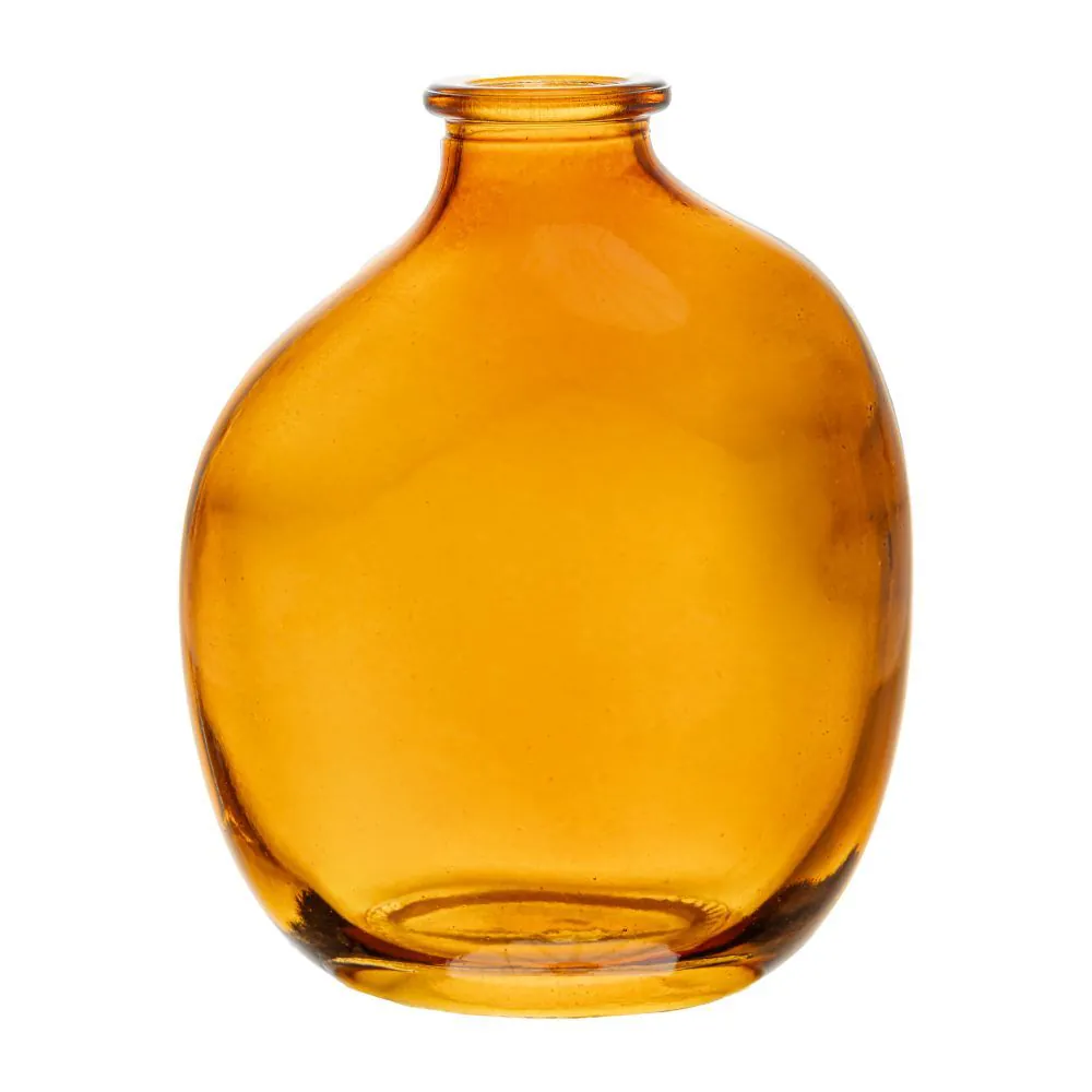Vaso Organics Âmbar 11Cm Wolff - Vidro