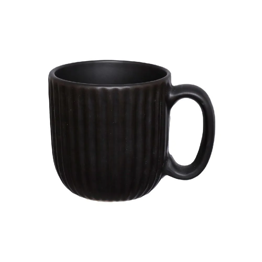 Caneca para Café de Cerâmica Graffiato 100Ml Hauskraft - Preto