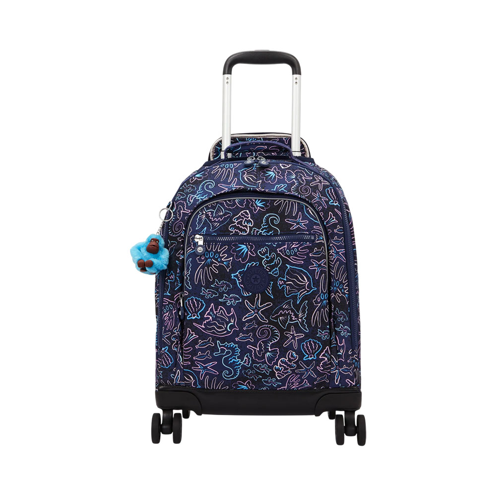 Mochila com Rodas Kipling New Zea Disco Fish