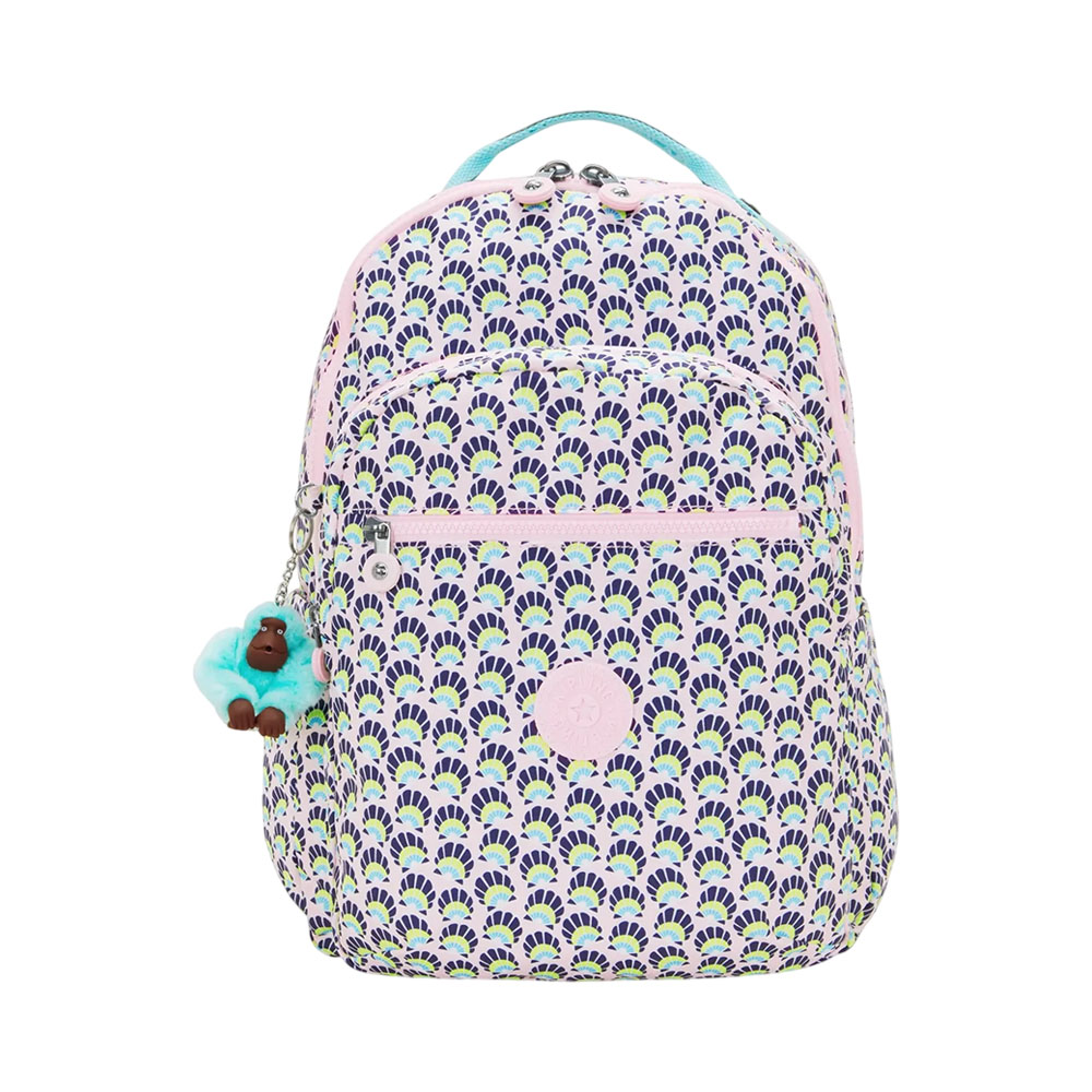 Mochila Kipling Seoul Lap Geo Shell