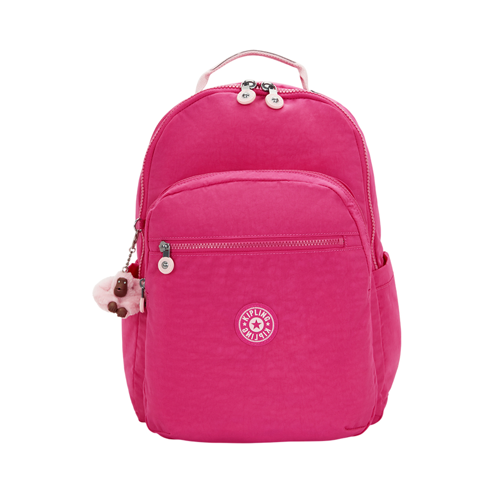 Mochila Kipling Seoul College Extra Intense Rose