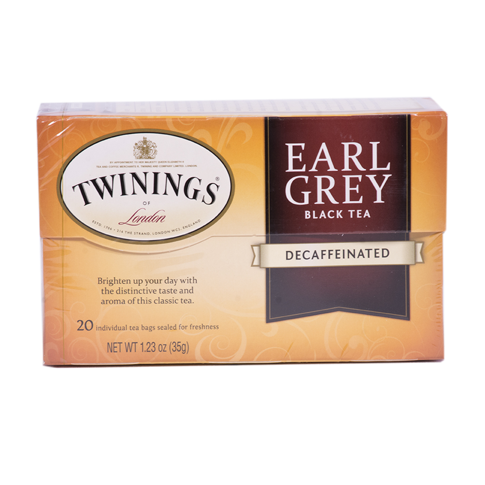 Twinings Te Earl Grey Decaffein 1.23 Oz