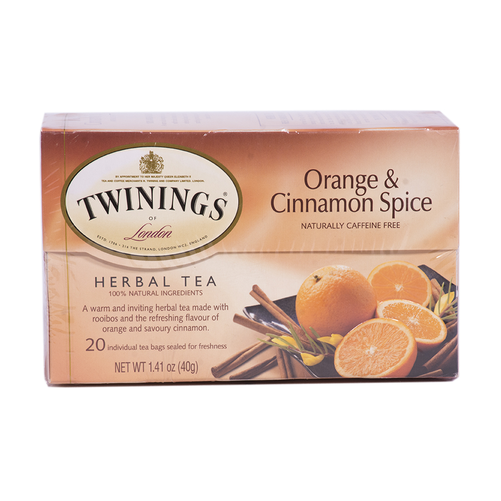 Twinings Te Orange&Cinnamon Spice 20bags