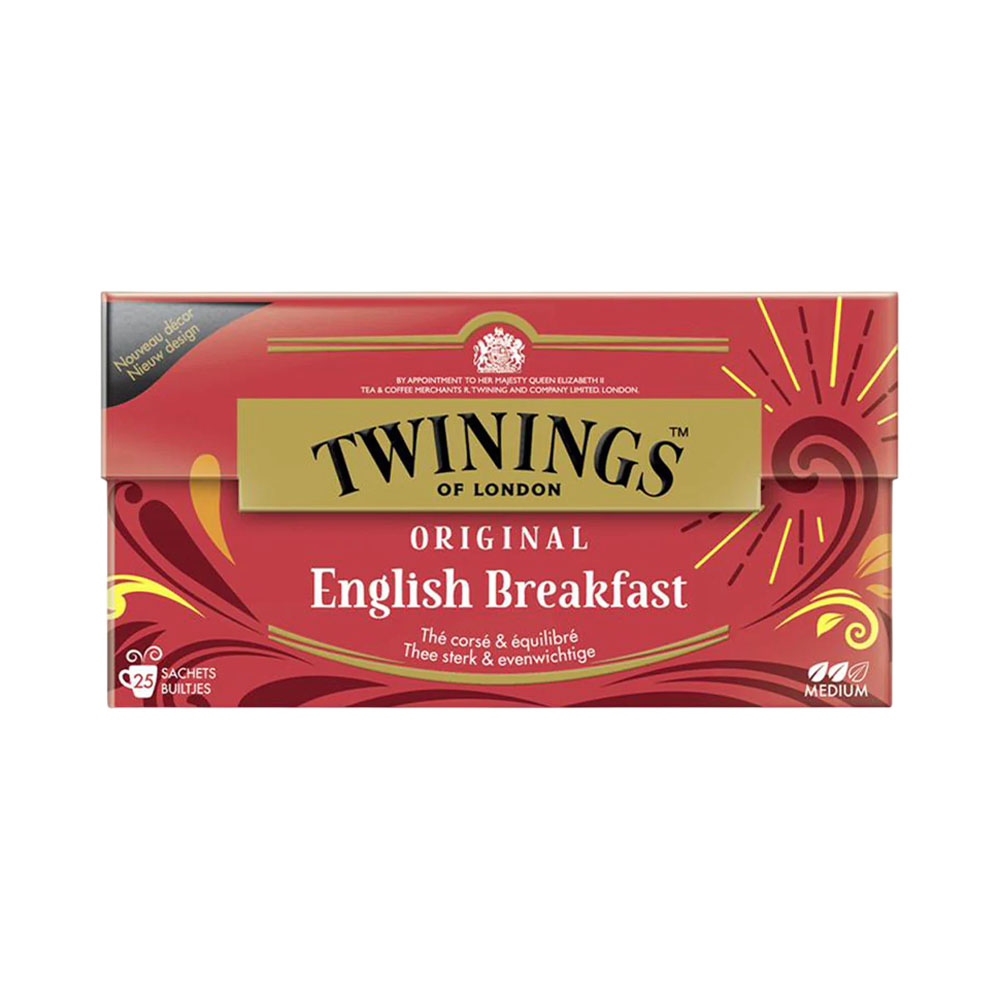 TÉ Negro Twinings English Breakfast 25 Unidades