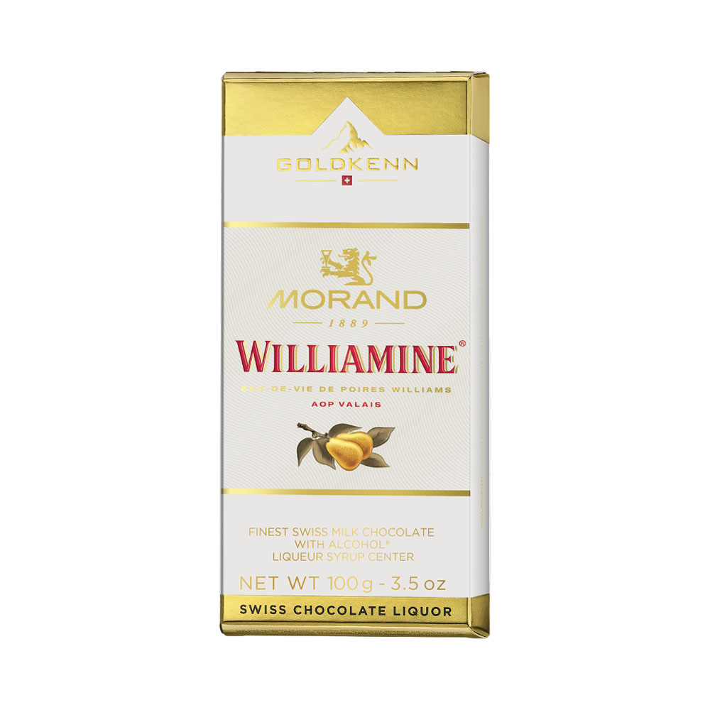 Chocolate Goldkenn Williamine Morand Liquor 100GR