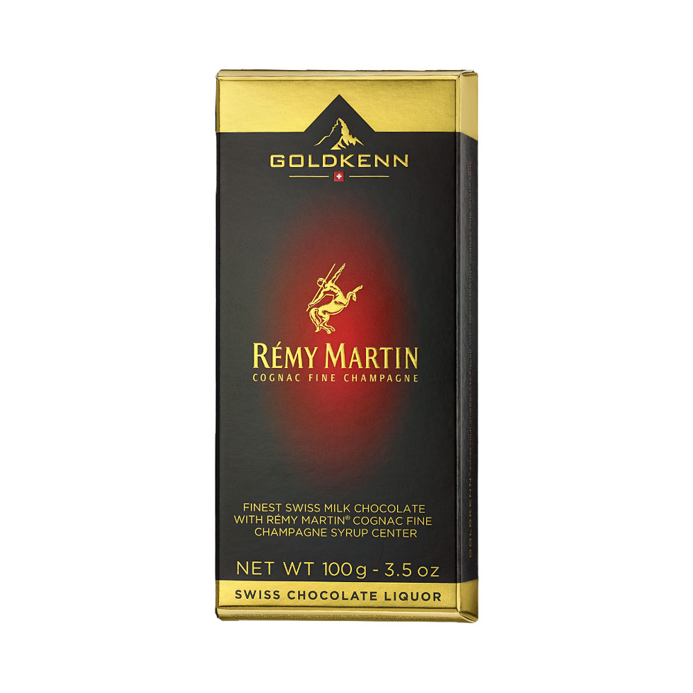 Chocolate Goldkenn Rémy Martin Cognac Fine Champagne 100GR