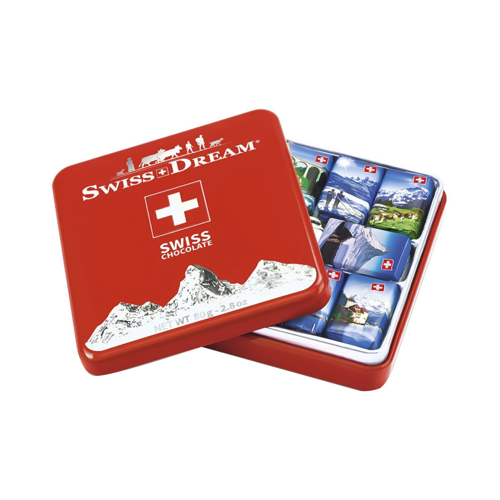Swiss Dream Chocolate Swiss Box 80g