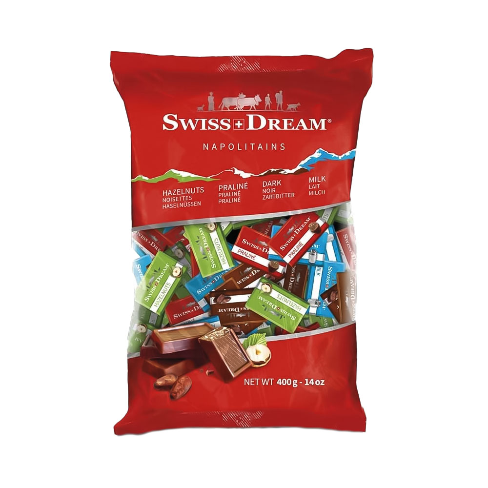 Swiss Dream Chocolate Napolitains 400g
