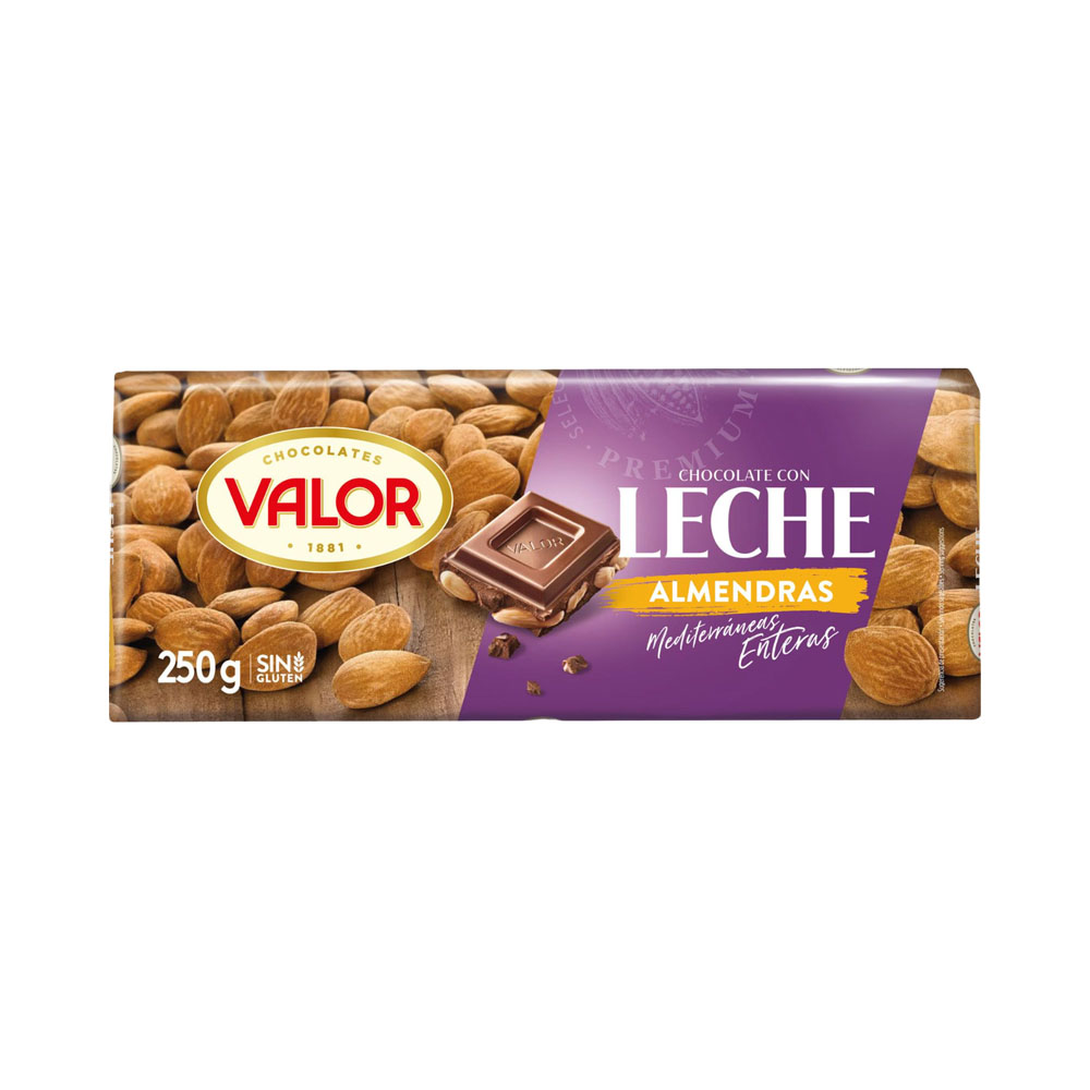 Chocolate Valor Leite de Amêndoas 250GR