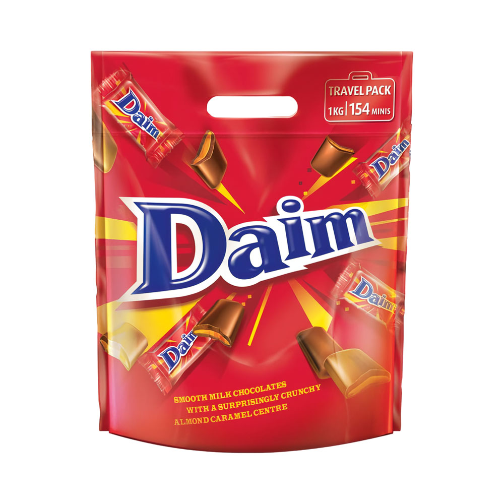 Chocolate Daim Minis Party Bag 1KG
