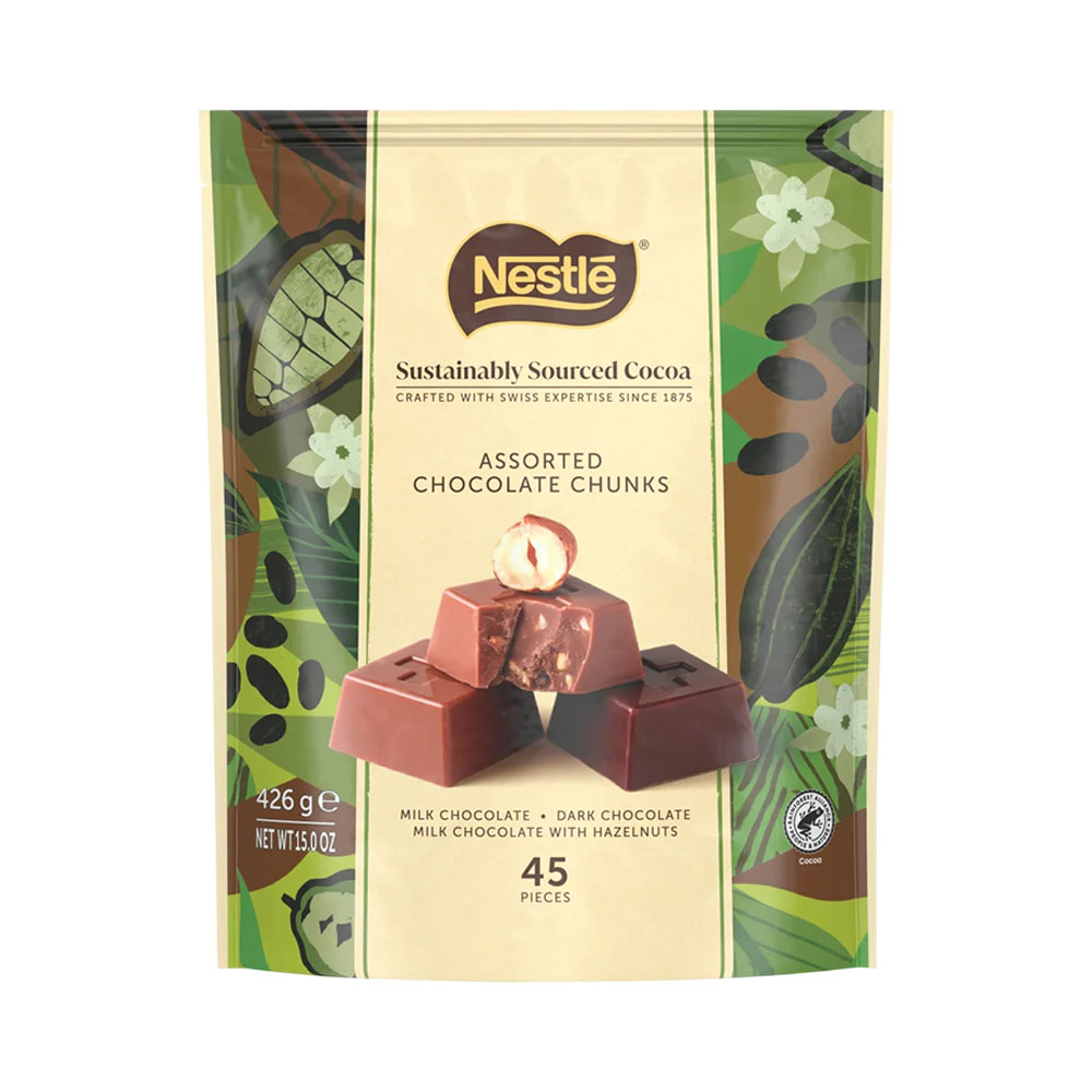 Chocolate Nestle Assorted Chunks 426 GR